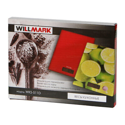 Весы кухонные WILLMARK WKS-511D